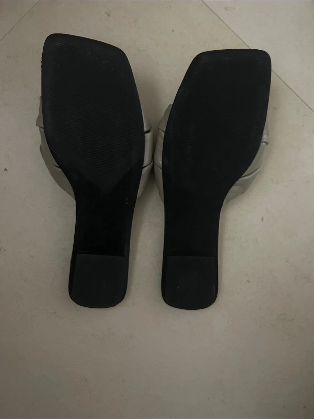 Zara braided woven slide sandal - Picture 4 of 4
